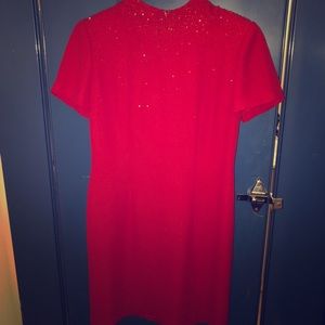 Vintage Red Adrianna Papèll Dress